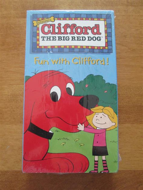 VHS Clifford The Big Red Dog - Fun With Clifford BRAND NEW $2.00 - VHS Tapes