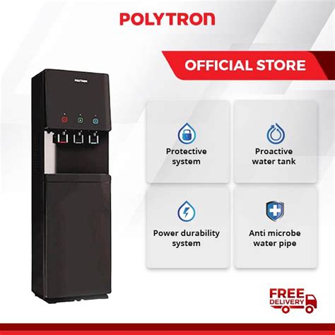 Jual Polytron Dispenser Galon Bawah Hydra Pwc 776 Hitam Shopee