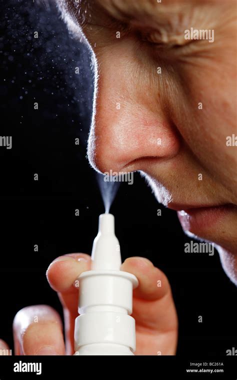 Nasal Spray Hi Res Stock Photography And Images Alamy