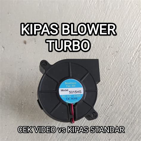 Jual FAN EXHAUST HIGH SPEED 5CM BILED Turbo Mini Blower Kipas