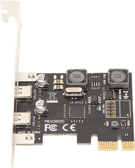 Amazon co jp PCI E Type C 拡張カード 2ポート 5Gbps 拡張カード PCI E X1 X4 X8 X16