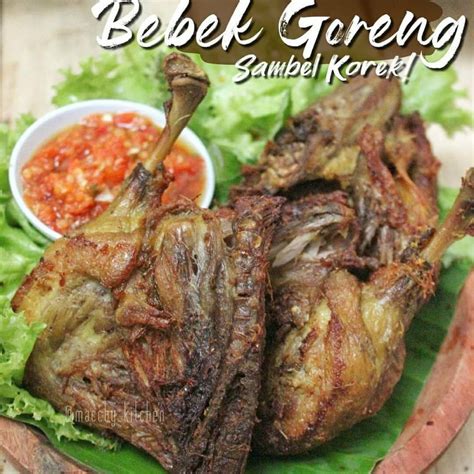 Resep Bebek Goreng Ala H Slamet Dagingnya Yang Lembut Dan Gurih