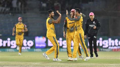 Psl 2022 Peshawar Zalmi Beat Karachi Kings By 9 Runs Cricket Dunya