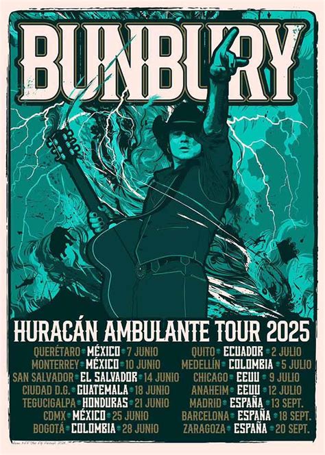 Bunbury Anuncia Gira En Con Conciertos En Espa A Y Confirma Nuevo