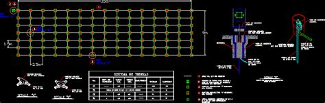 Malla Tierra Subestacion En AutoCAD Librería CAD