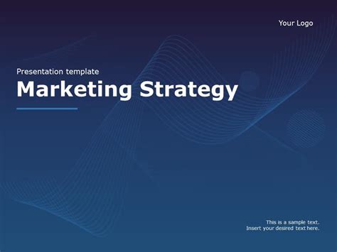 Marketing Strategy Presentation Powerpoint Template