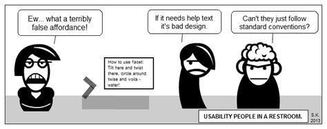 Affordances | UX, cartoons and more by Satu Kyröläinen