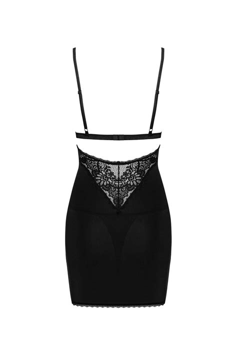 Nuisette et String Maderris d Obsessive Lingerie de Charme Élégante et Sensuelle