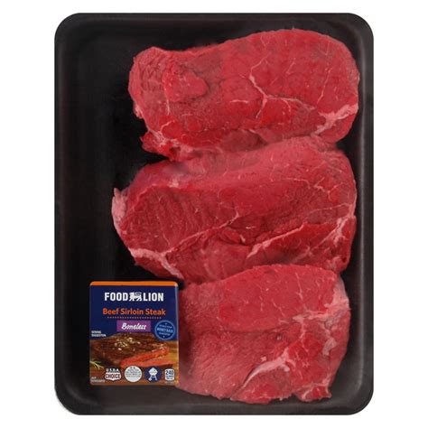 Beef Sirloin Steak Order Online And Save Food Lion