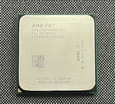 AMD FX 8320 CPU Processor FD8320FRW8KHK 3 5GHz Socket AM3 8 Core 125W