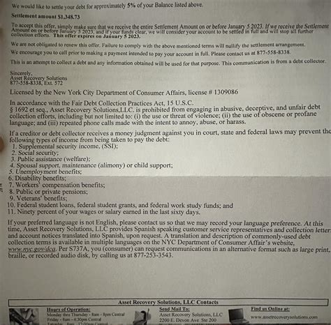 Asset recovery solutions - 2 private loan offers. One 27k loan down to