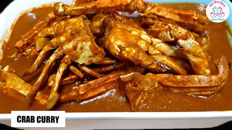 Spicy Crab Curry How To Clean Crabs Kekda Curry Jenji Gassi