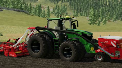 John Deere 6R With Tracks V1 0 FS22 Mod Farming Simulator 22 Mod