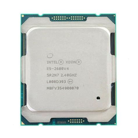 INTEL XEON E5 2680 V4 CPU PROCESSOR 14 CORE 2.40GHZ 35MB L3 CACHE 120W ...