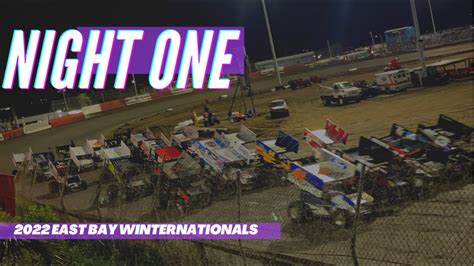 2022 East Bay WinterNationals Top Gun Sprints 360 Sprint Cars YouTube