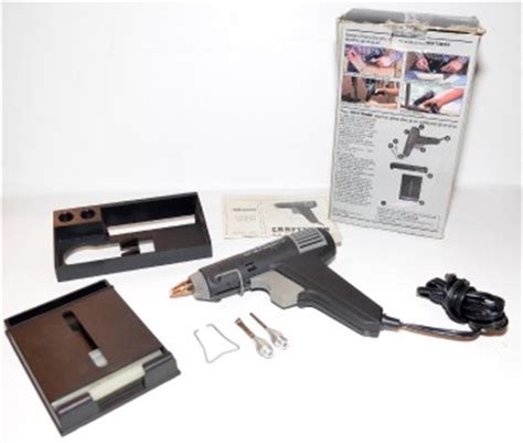 CRAFTSMAN Hot GLUE GUN TIPS W GUN STICKS HOLDER KIT FREE SHIPPING EBay