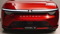 Foxconn Foxtron Model B Und Model V Elektro Kompaktauto Im Pininfarina