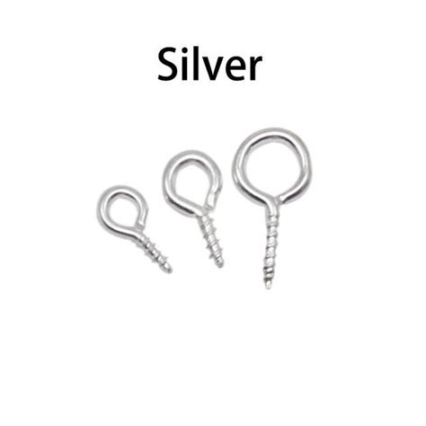 VISSEUSE DEVISSEUSE Silver 6x13mm 200 pièces fermoirs à vis