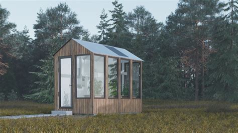 Визуализация теплицы on Behance