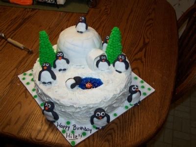 Penguin Cake By Chefschef On Cakecentral Pinguin Kuchen