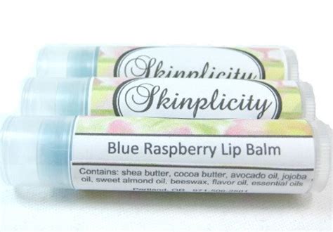 Blue Raspberry Lip Balm Soothing Mix Of Natural By Skinplicity