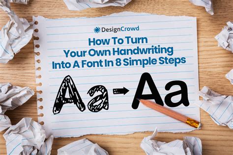 How To Turn Your Own Handwriting Into A Font In Simple Steps