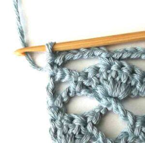 The Lacy Shell Stitch Nordic Hook Free Crochet Stitch Tutorial