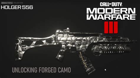 CALL OF DUTY MODERN WARFARE 3 UNLOCKING FORGED PLATINUM CAMO