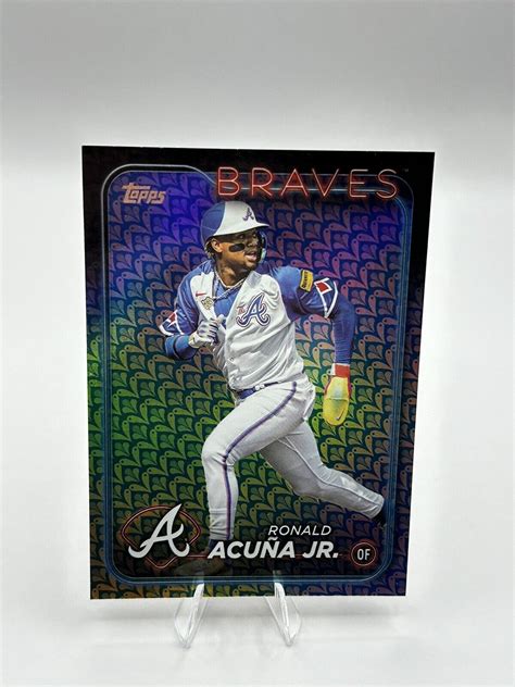 Topps Series Easter Holiday Foil Parallel Ronald Acuna Jr