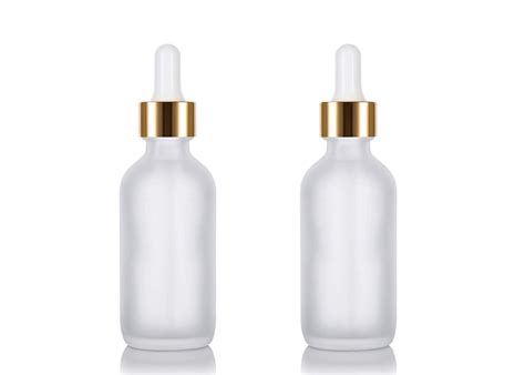 Frosted Clear Empty Essential Oil Bottles Skin Care E Liquid Usage