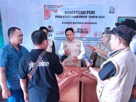 Pengawasan Logistik Pemilu 2024 Panwaslu Kecamatan Krangkeng Awasi