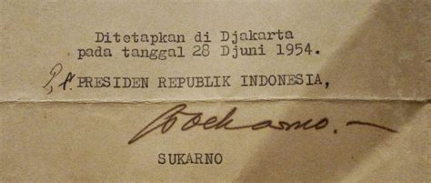 Tanda Tangan Sukarno Amat