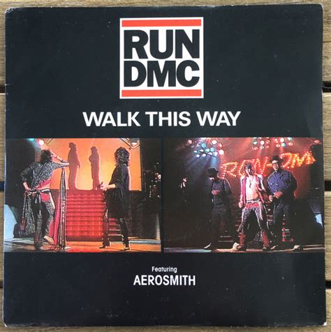 RUN DMC Walk This Way 1986 Vinyl Discogs