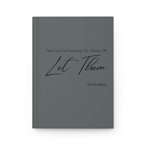 Mel Robbins Let Them Theory Hardcover Journal Matte - Etsy