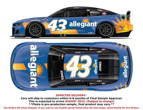 Erik Jones 2023 Allegiant 1:24 Nascar Diecast