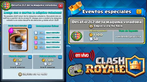 Desaf O C De La M Quina Voladora Clash Royale Multi Torneos