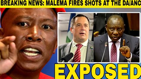 It S Over For The Da And Anc After Julius Malema Exposed This Shocking