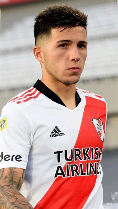 Enzo Fernández 13 Liga profesional de fútbol River plate camiseta