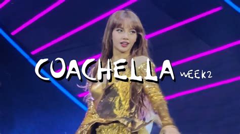 Blackpink Lisa Money Coachella Week Fancam Youtube