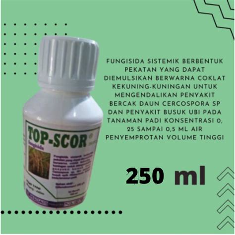 Jual Top Score Difenokonazol 250 EC Top Sekor Nyekor Boster Padi