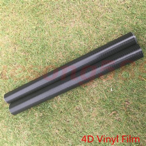 3D 4D Matte 5D 6D High Gloss Car Carbon Fiber Wrap Vinyl Decal Film