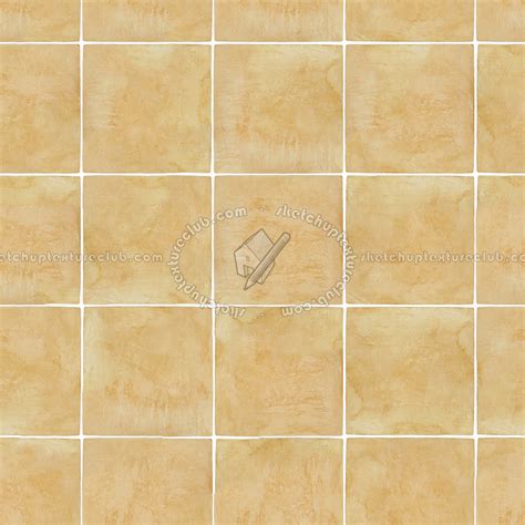 Light Yellow Terracotta Tile Texture Seamless 16113
