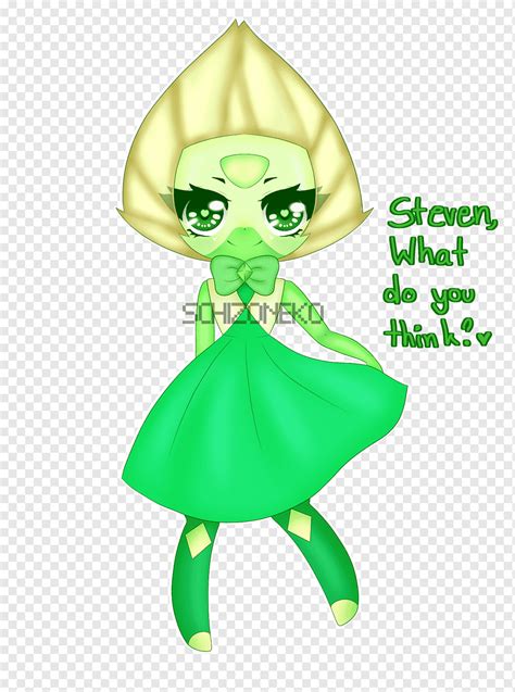 Fan Art Cartoon Peridot Chibi Peridot Png PNGWing