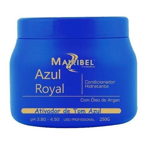 Mascara Tonalizante Azul Royal 250g Mairibel Shopee Brasil