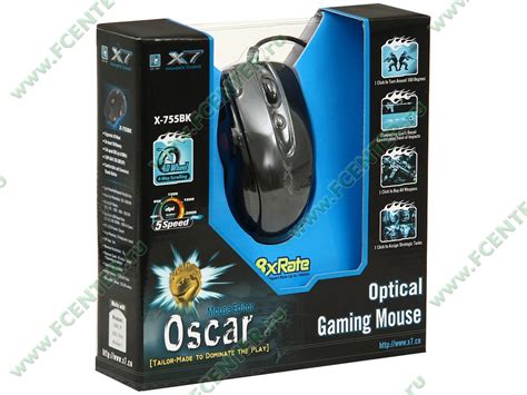 Оптическая мышь A4Tech "Gaming Mouse X7 X-755BK" (USB2.0) - купить в ...