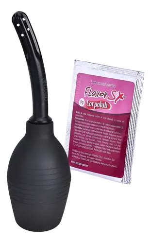Ducha Anal Y Vaginal Enema Pera Lavado Xl 310ml Lubricante Cuotas sin interés