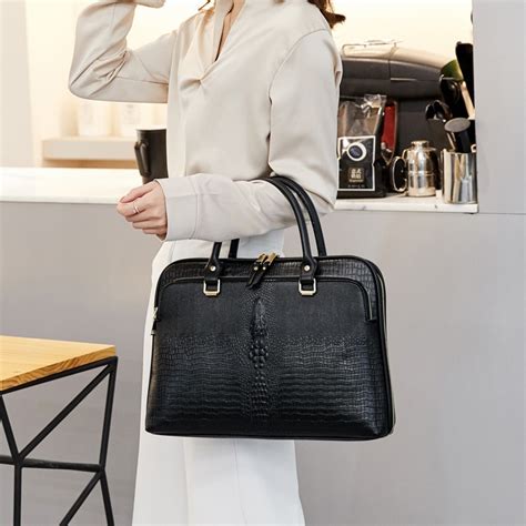 Luxury Designer Leather Briefcase | semashow.com