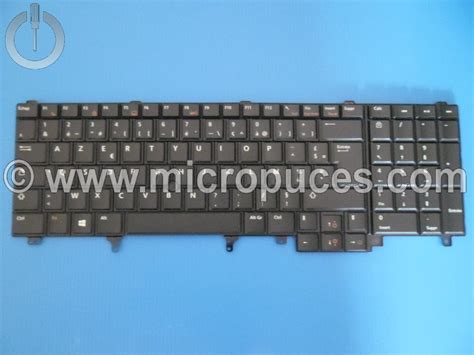 Clavier Azerty Pour Dell Latitude E6520 Non Rétroéclairé