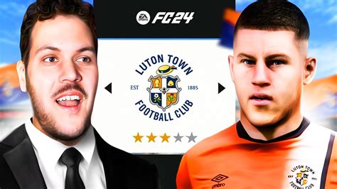 EAFC 24 Luton Town Career Mode EP1 YouTube