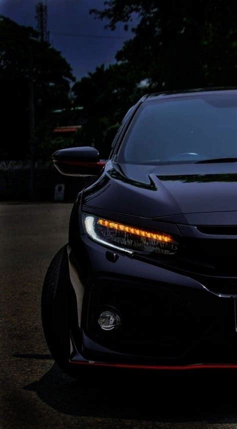 Black Honda Civic Wallpaper